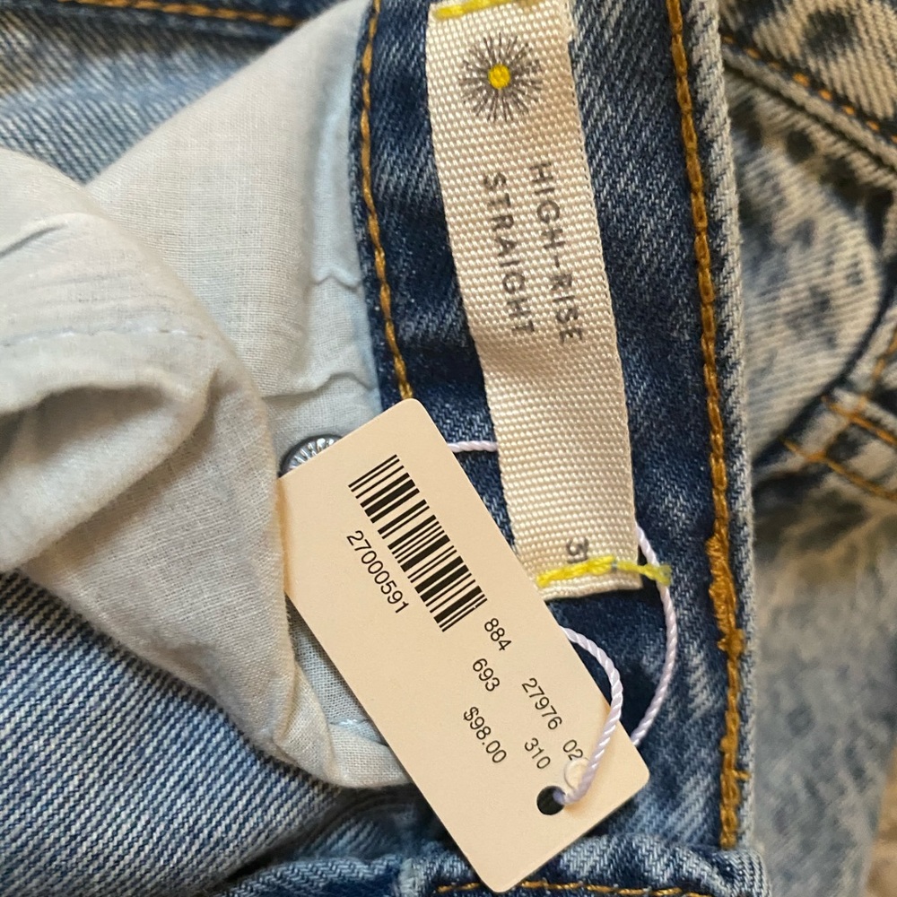 Happy x Nature High-Rise Straight Jeans - Picture 4 of 4